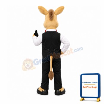 Gentlemanly Horse Mascot Costume