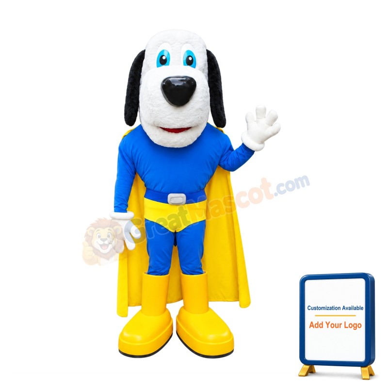 Superhero Dog Mascot Costume