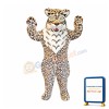 Fierce Bob Cat Mascot Costume