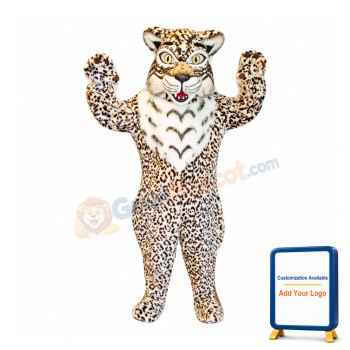 Fierce Bob Cat Mascot Costume