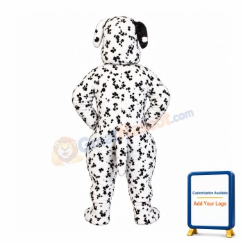 Cute Dalmatian Dog Mascot Costume