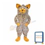 Cute Bobcat Mascot Costume