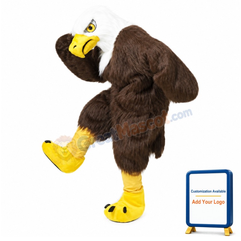 Fighting Eagle Sam Mascot Costume