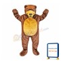 Fierce Realistic Grizzly Bear Mascot Costume