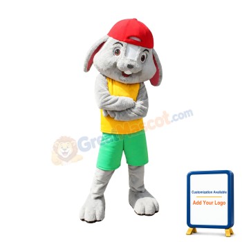 Sport College Rabbit Mascot Costume