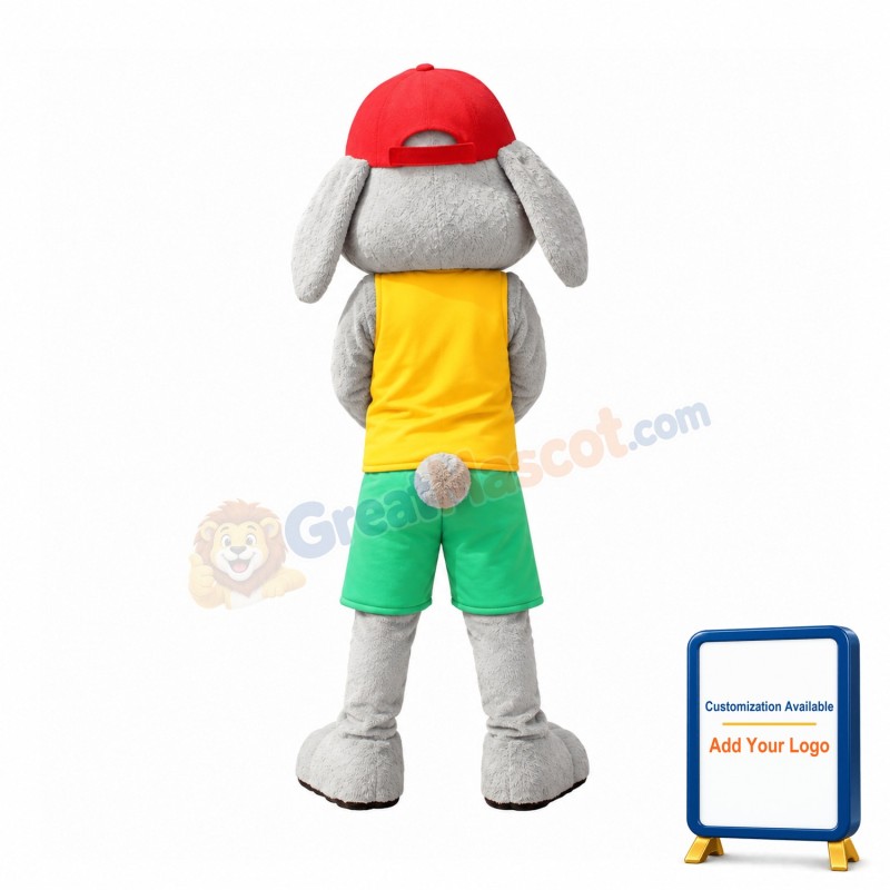 Sport College Rabbit Mascot Costume