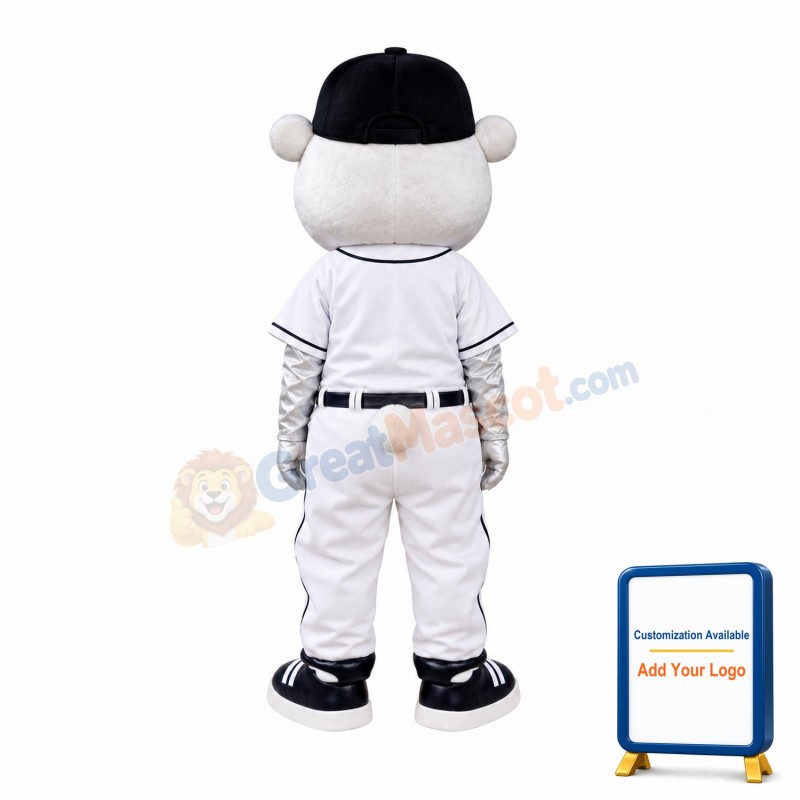 Sport Baseball Bear Mascot Costume