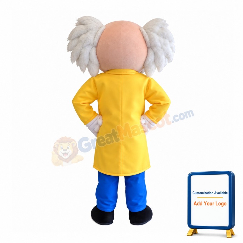 Elegant Grandpa Mascot Costume