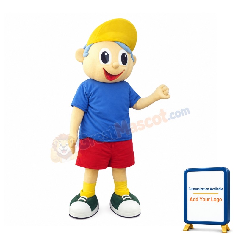 Sport Lightweight Boy Mascot Costume