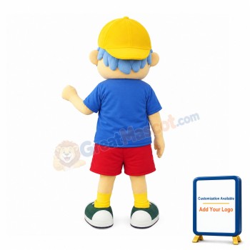 Sport Lightweight Boy Mascot Costume