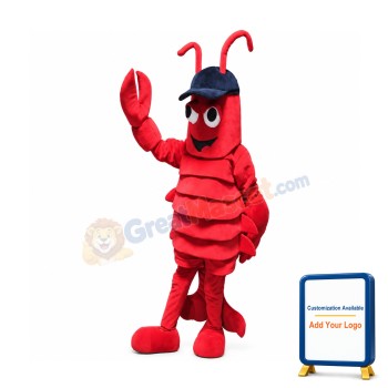 Sport Red Lobster Mascot Costume