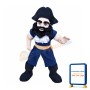 Realistic Buccaneer Mascot Costume