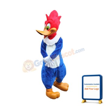 Happy Woodpecker Mascot Costume