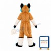 Brown Husky Dog Wolf Mascot Costume