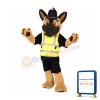 Staffs Police Dog Mascot Costume