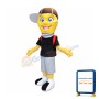 Light Lamp Bulb Boy Mascot Costume