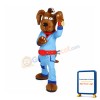 College Special Dog Mascot Costume