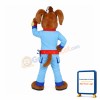 College Special Dog Mascot Costume