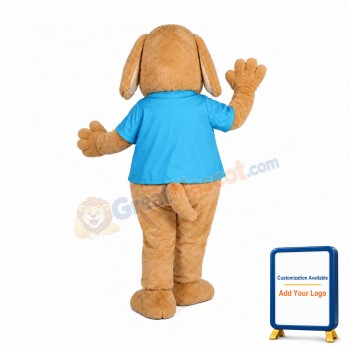 Playful Dog Mascot Costume