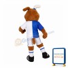 Friendly Bulldog Mascot Costume