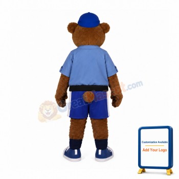 Lovely College Bear Mascot Costume