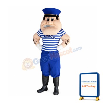 Realistic Sailor Mascot Costume