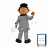Handsome Teddy Bear Mascot Costume
