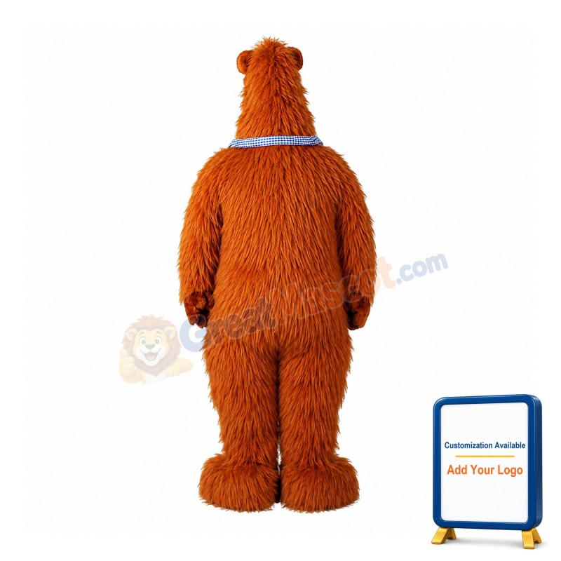 Bear in the Woods Mascot Costume