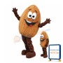 Cute Almond Mascot Costume