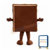 Happy Chocolate Mascot Costume