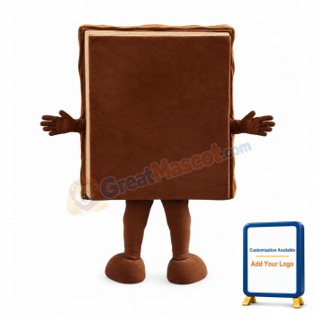 Happy Chocolate Mascot Costume