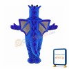 Funny Blue Dragon Mascot Costume
