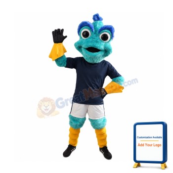 Sport Football Frog Mascot Costume