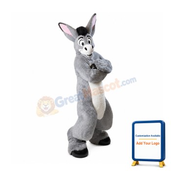 Super Cute Donkey Mascot Costume