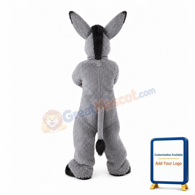 Super Cute Donkey Mascot Costume