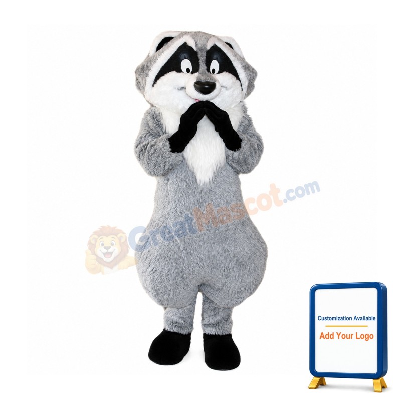 Lovely Raccoon Mascot Costume