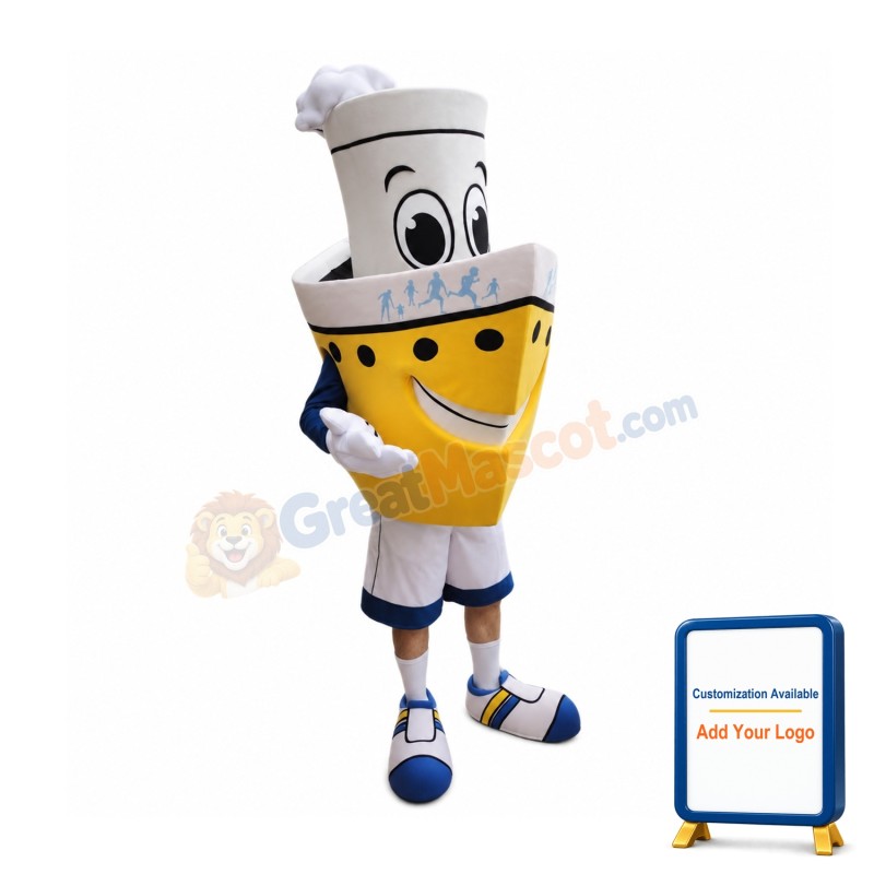 Steamship Mascot Costume