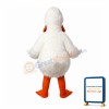 All White Bird Mascot Costume