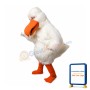 All White Bird Mascot Costume