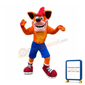 Crash Bandicoot Mascot Costume