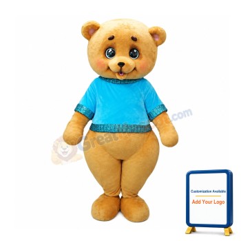 Lovely Teddy Bear Mascot Costume