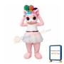 Lovely Pink Cat Mascot Costume