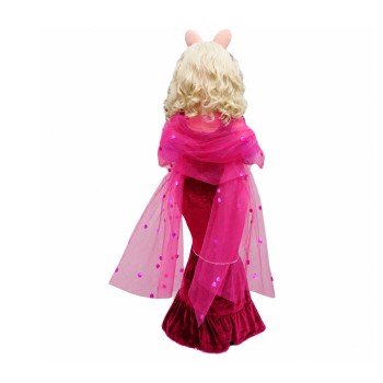 Fashion Miss Piggy Mascot Costume