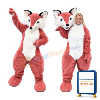 Bright Fox Mascot Costume