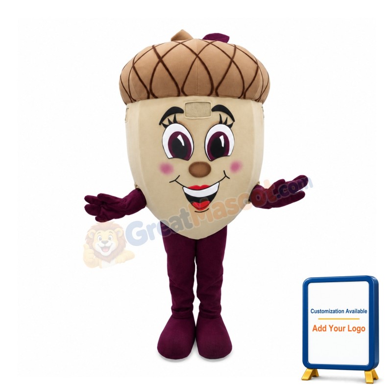 Lovely Acorn Mascot Costume