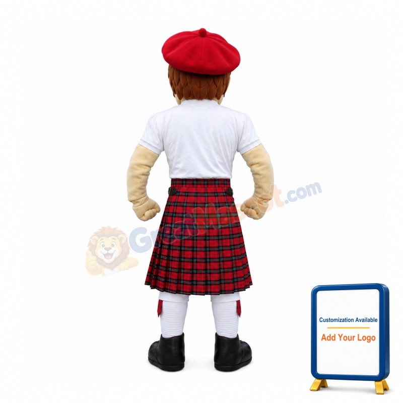 High School Highlander Mascot Costume