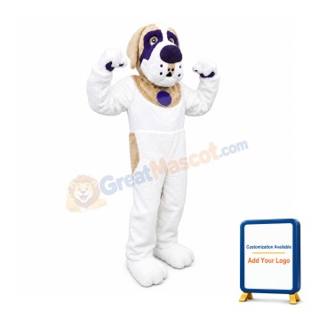 Lovely St. Bernard Dog Mascot Costume