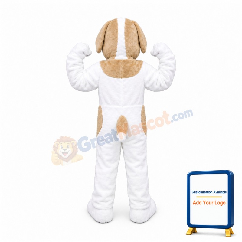 Lovely St. Bernard Dog Mascot Costume
