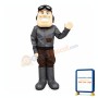 Happy Aviator Mascot Costume
