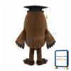 College Erudite Owl Mascot Costume